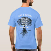 T-shirt héritage de la famille Williams (Dos)