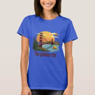 T-shirt Héritage doré