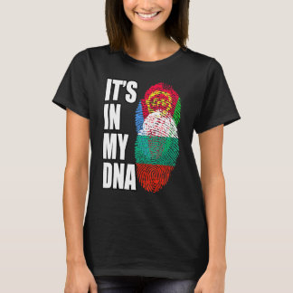 T-shirt Héritage du drapeau ADN mixte bulgare et érythréen