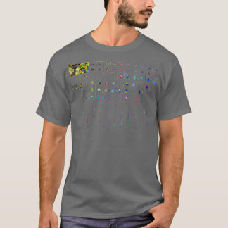 T-shirt Héritage du type de sang parent-enfant
