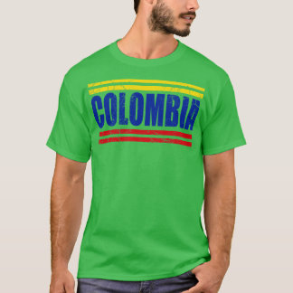 T-shirt Héritage familial colombien de Colombie