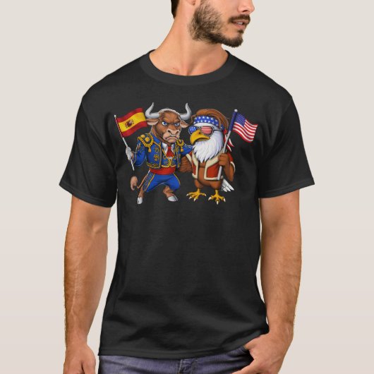T-shirt Héritage hispano-américain (Devant)