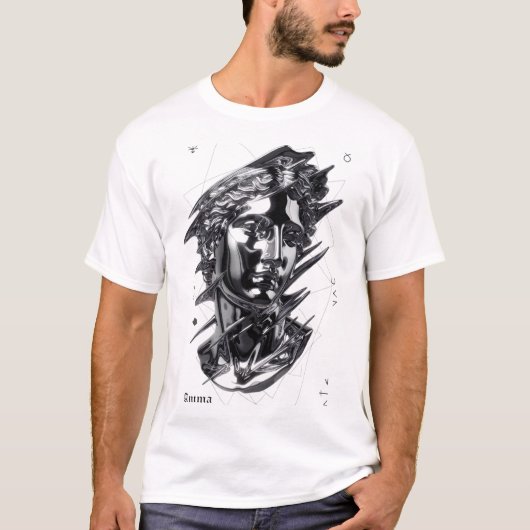 T-shirt Héritage Liquide (Devant)