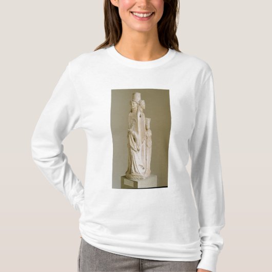 T-shirt Herm triforme de Hecate, sculpture de marbre, pe (Devant)