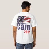 T-shirt Herman Caïn 2012 (Dos entier)