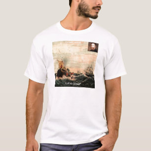 T-shirt Herman Melville Appelez-Moi Ishmael Citation