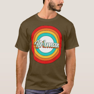 T-shirt Herman Nom Chemise Vintage Herman Circle