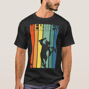 T-shirt Hermes Grèce Dieu Vintage Rétro Medusa grecque