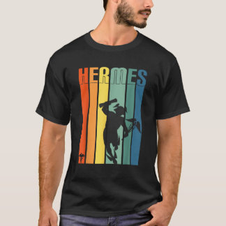 T-shirt Hermes Grèce Dieu Vintage Rétro Medusa grecque T S