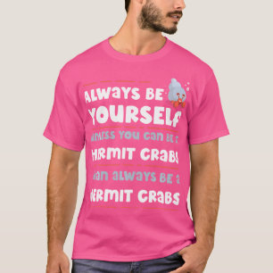 T-shirt Hermite Crabe Louvain Chemise Océan Animal Animaux