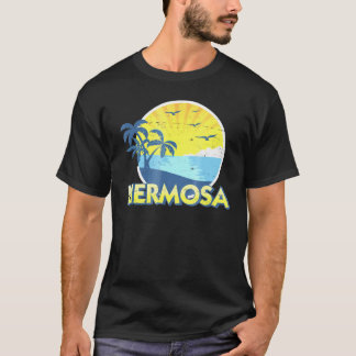 T-shirt Hermoso Beach California Surf les années 70