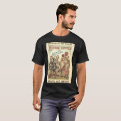 T-shirt Hernando Cortez en présence de Montezuma ou de Th (Devant entier)