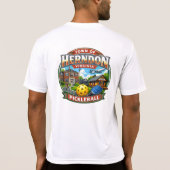 T-shirt Herndon Virginia Pickleball (Dos)