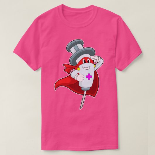 T-shirt Hero as Nurse (Design devant)