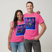 T-shirt Hero Graffiti Burn (Unisexe)