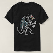 T-shirt Heroes of Might and Magic Dragon Retro Pixel DOS g (Design devant)