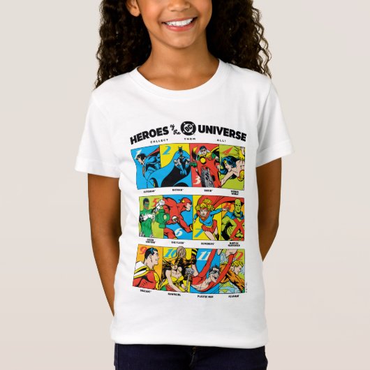 T-Shirt Heroes of the DC™ Universe (Devant)
