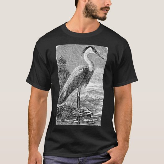 T-shirt Heron (Devant)
