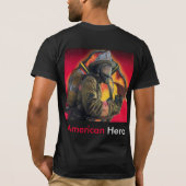 T-shirt Héros américain (Dos)