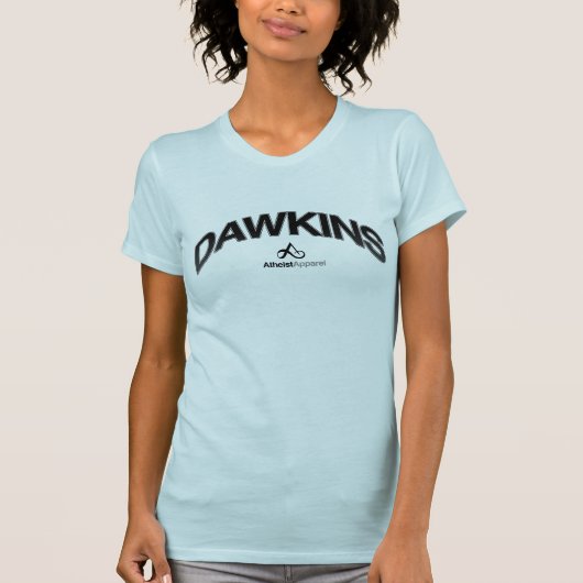 T-shirt Héros athées - professeur Richard Dawkins (Devant)