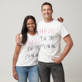 T-shirt Héros dans la fabrication (Unisexe)