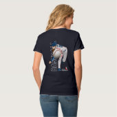 T-shirt Héros de baseball avec bras de millions de dollars (Dos entier)