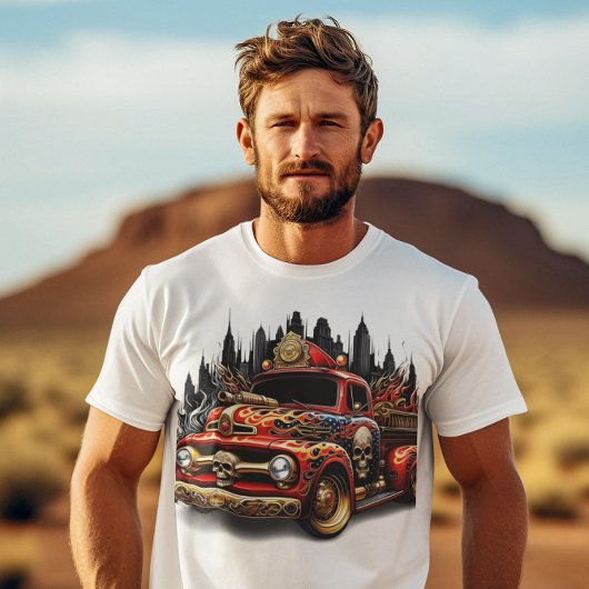 T-shirt Héros de camion de pompiers