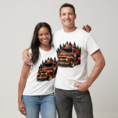 T-shirt Héros de camion de pompiers (Unisexe)