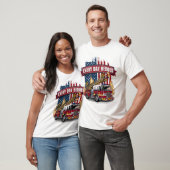 T-shirt Héros de camion-feu (Unisexe)