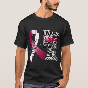 T-shirt Héros de frère dans mon Cancer de cou de tête d