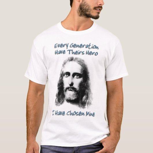 T-shirt Héros de Jésus (Devant)