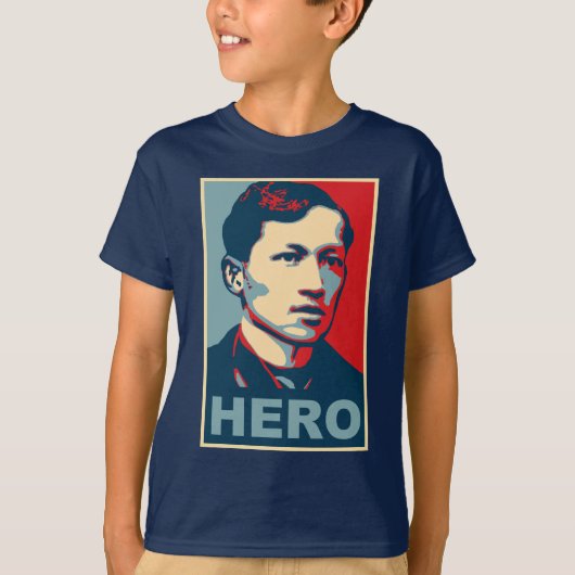 T-shirt Héros de Jose Rizal (Devant)