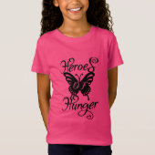 T-Shirt Héros de la faim filles Tee (Devant)
