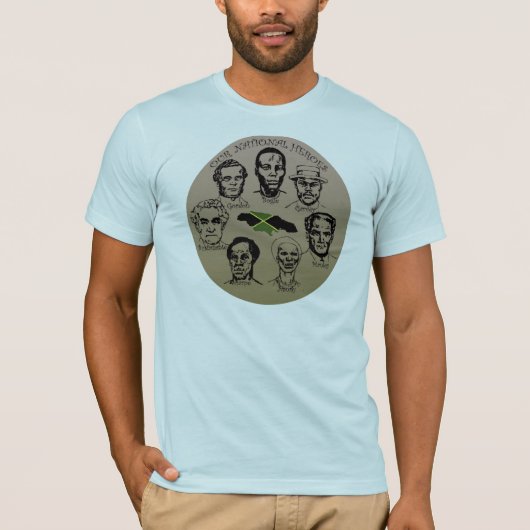 T-shirt Héros de la Jamaïque (Devant)