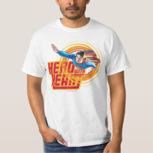 T-shirt Héros de Superman avec coeur
