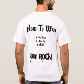 T-shirt Héros de technologie de conversation (Dos)