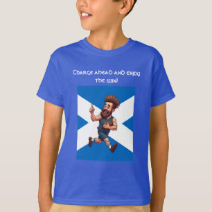 T-shirt Héros du rugby écossais