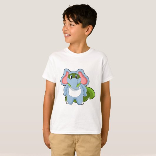 T-shirt Héros éléphant (Devant entier)