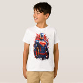 T-shirt Héros Invincibles : Conception de la super durabil (Devant entier)