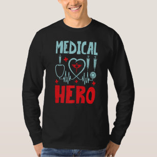 T-shirt Héros Médicale Futur Docteur Funny Phyisican Hospi
