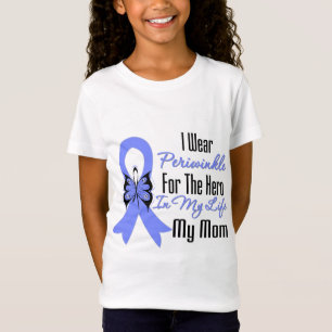 T-Shirt Héros oesophagien de ruban de Cancer ma maman