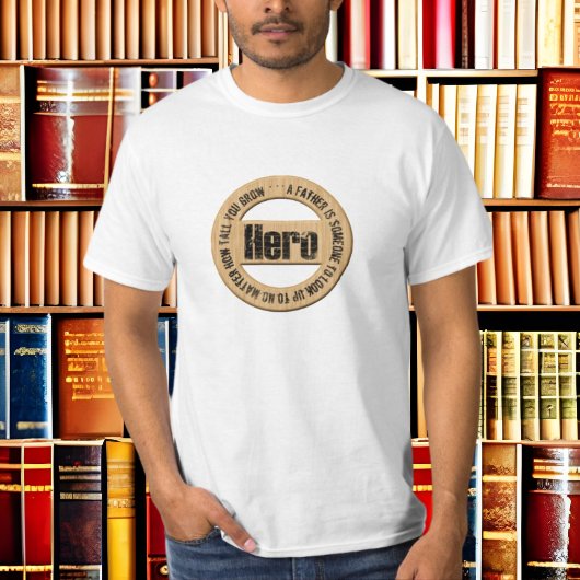 T-shirt héros papa