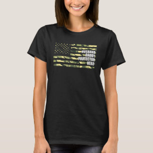 T-shirt Héros protecteur papa mari
