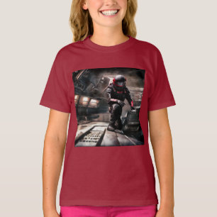 T-shirt Héros SF à bord du vaisseau spatial 3