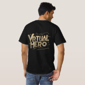 T-shirt Héros virtuel (Dos entier)