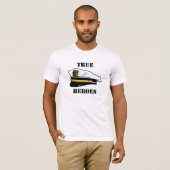 T-shirt Héros vrais (Devant entier)