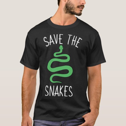T-shirt Herpétologiste du reptile des serpent Ophiologiste (Devant)