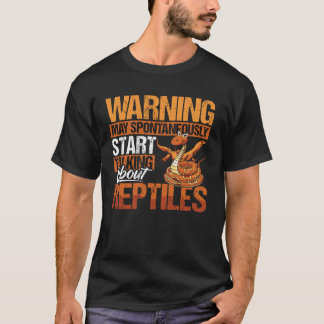 T-shirt Herpétologiste Vêtements Herpétologie Reptile pour