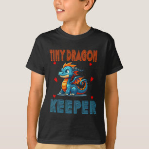 T-shirt Herpetologue Tiny Dragon Keeper Crested Gecko