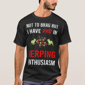 T-shirt Herping Herpétologue Herpétologie Herp Herper